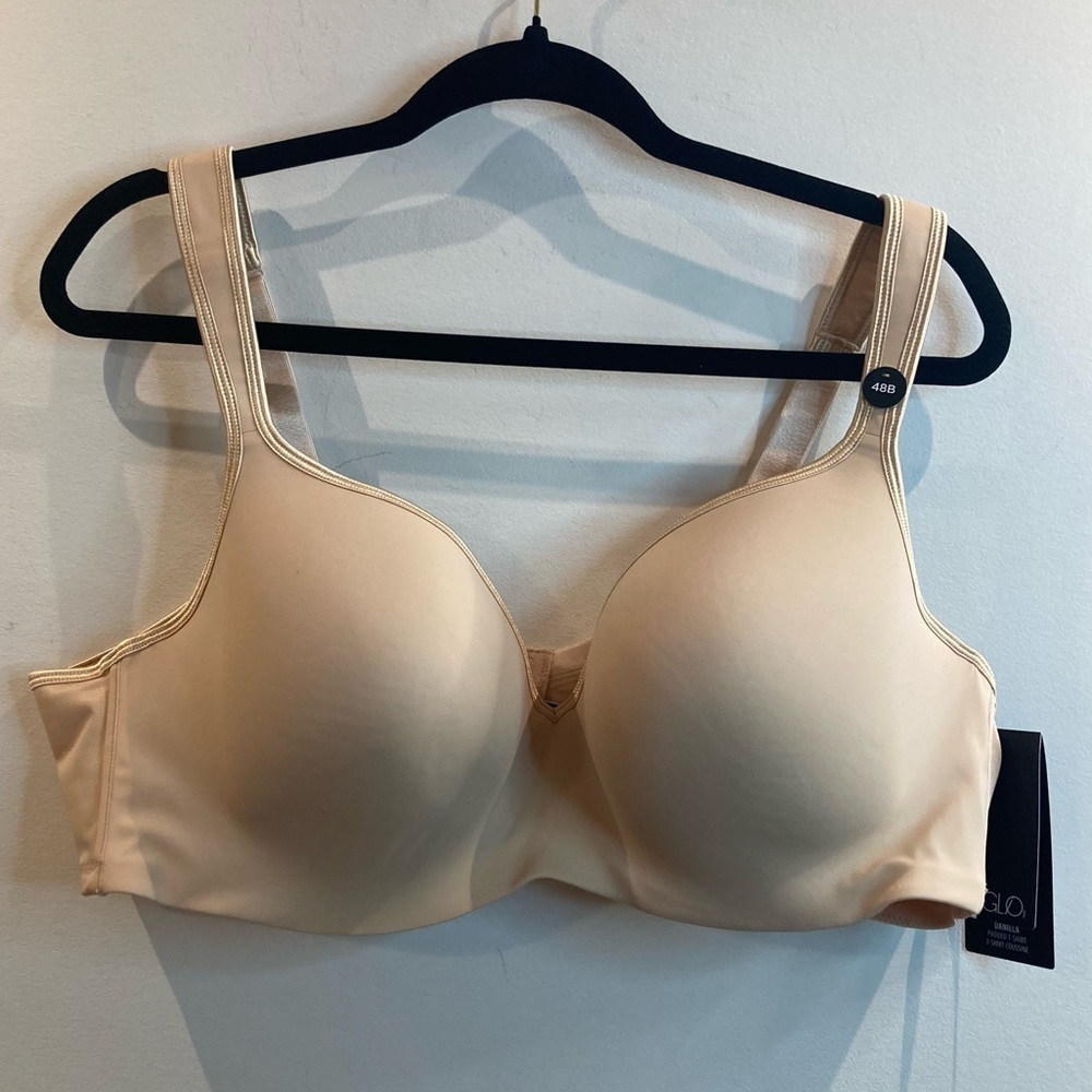 VOGLO Sz 48B Daniela Underwire Comfort Strap  Padded T-Shirt Bra NEW with TAG